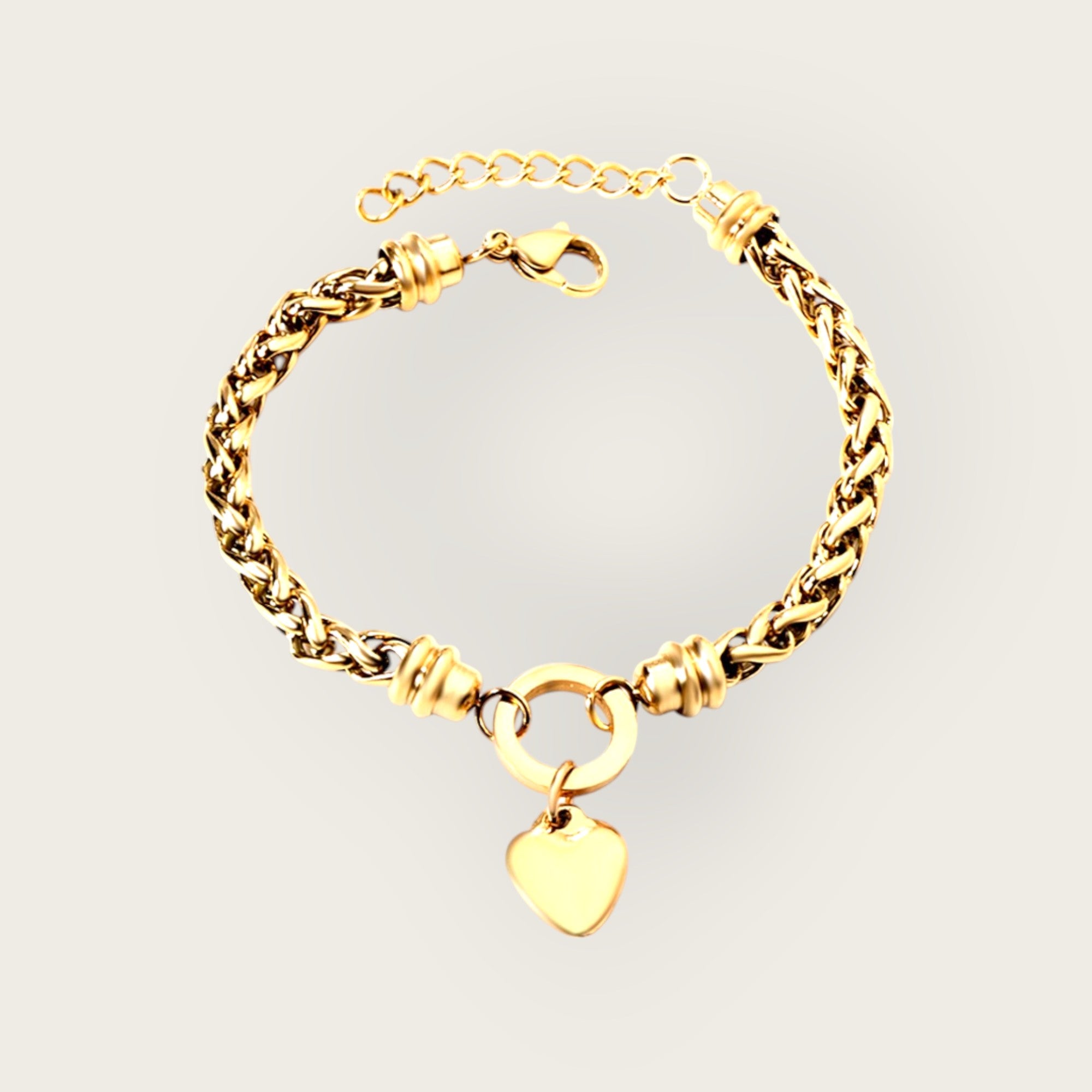 Julia Heart Charm Bracelet