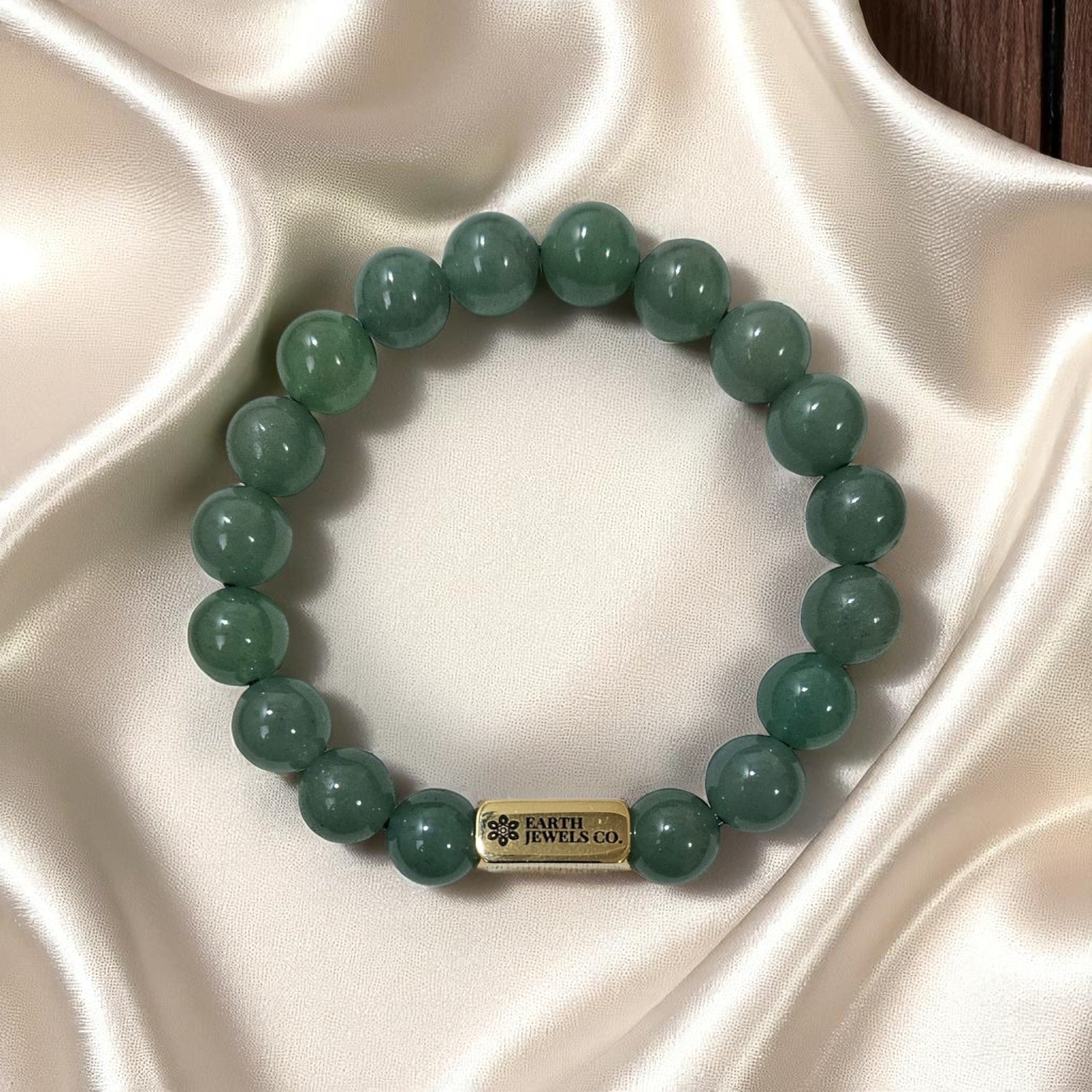 Signature Earth Jewels Co. Green Aventurine Bracelet