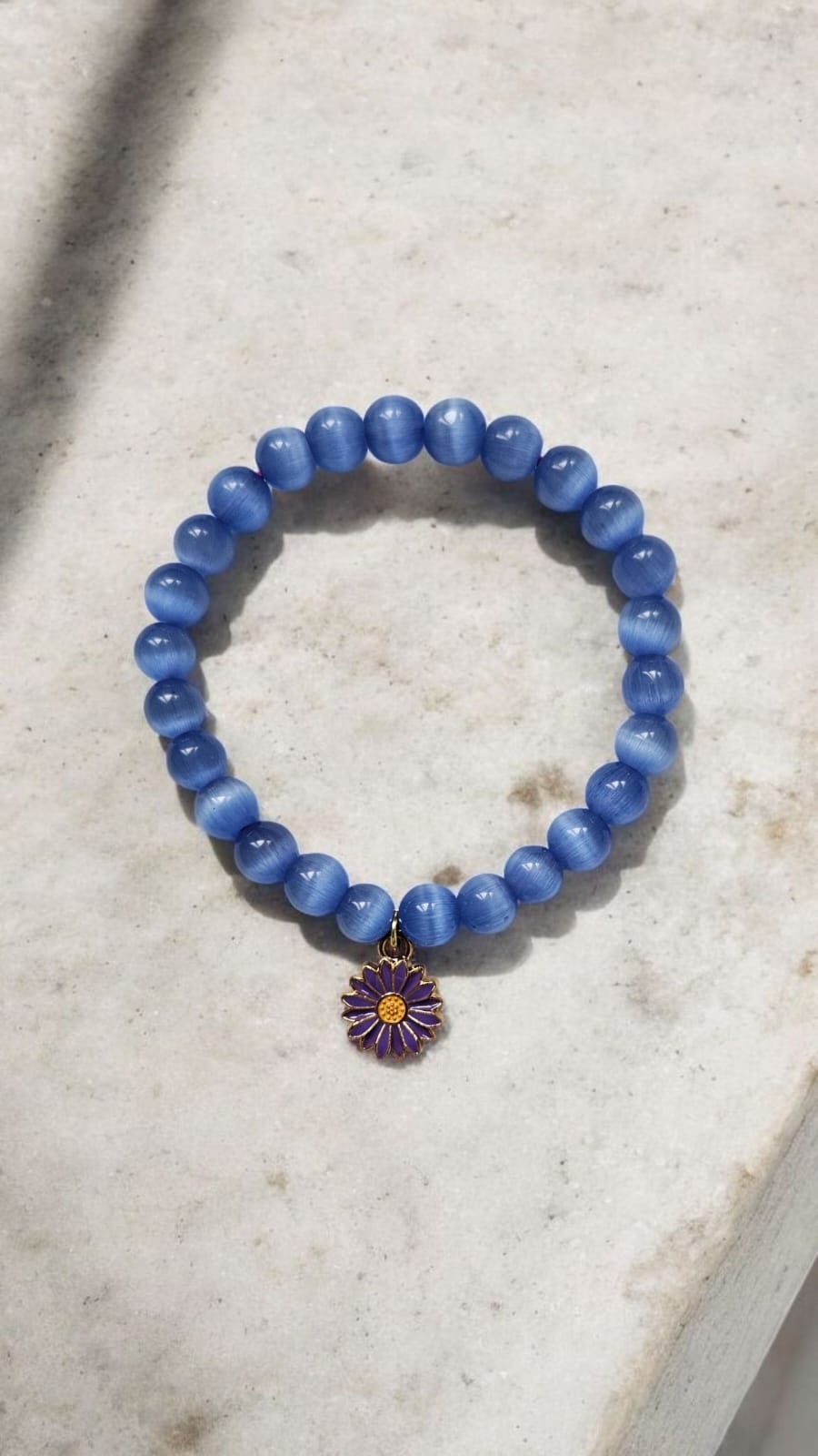 Blue Cat's Eye Bracelet