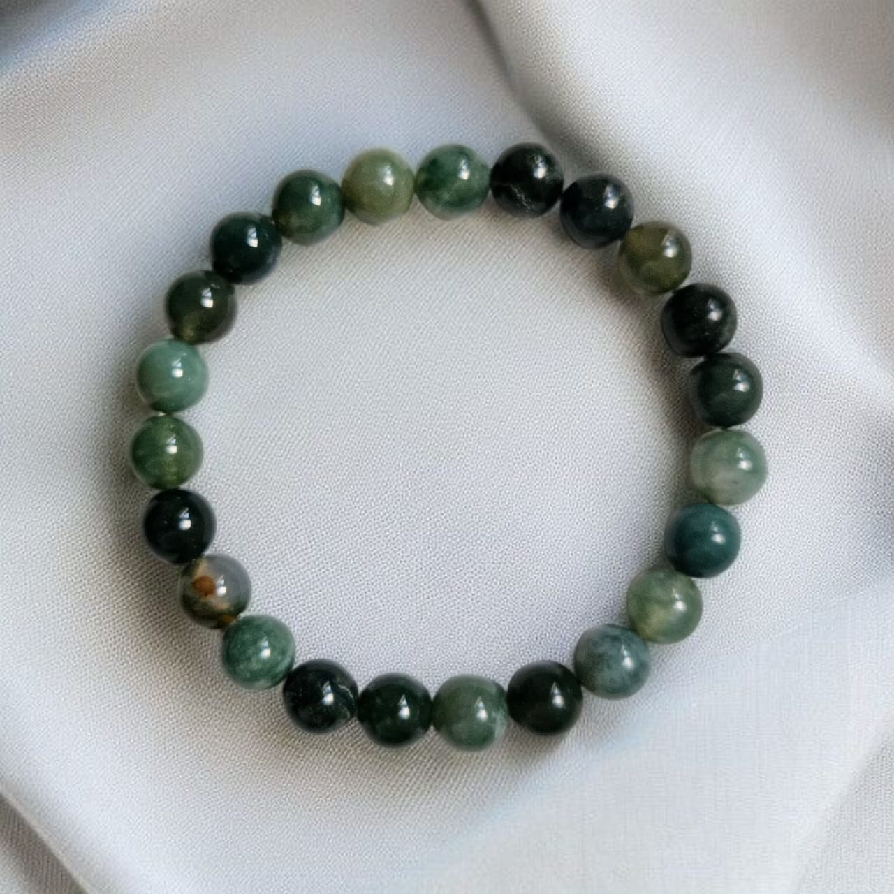 Moss Agate Bracelet