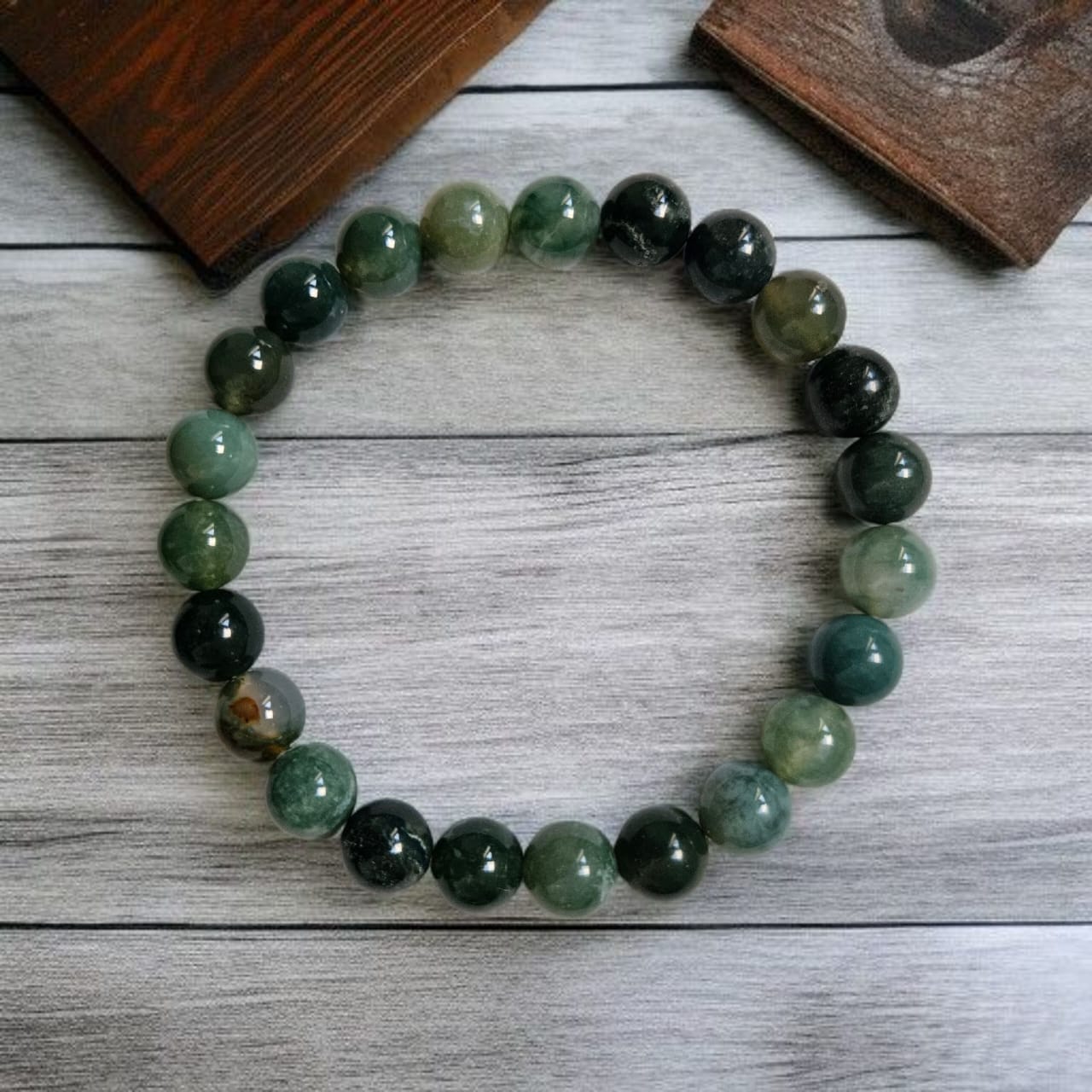 Moss Agate Bracelet