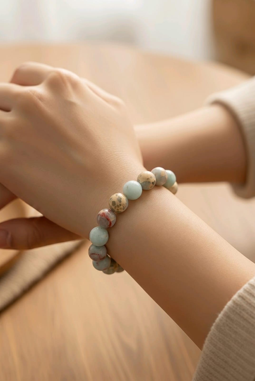 Natural Copper Turquoise Bracelet