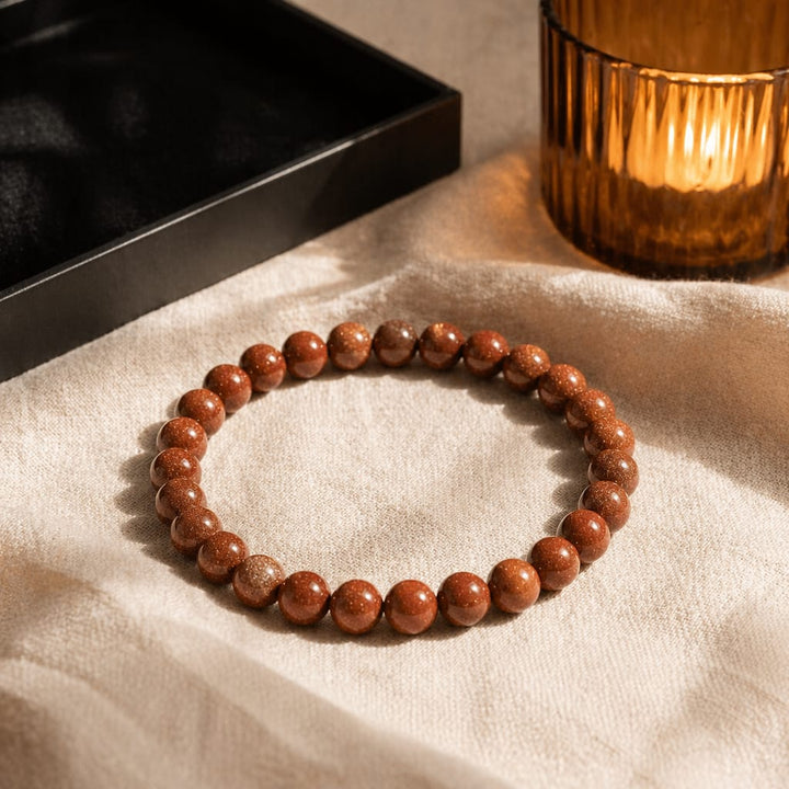 Red Goldstone Bracelet