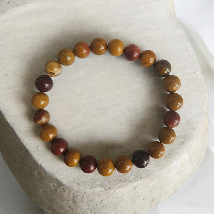 Natural Mookaite Jasper Bracelet