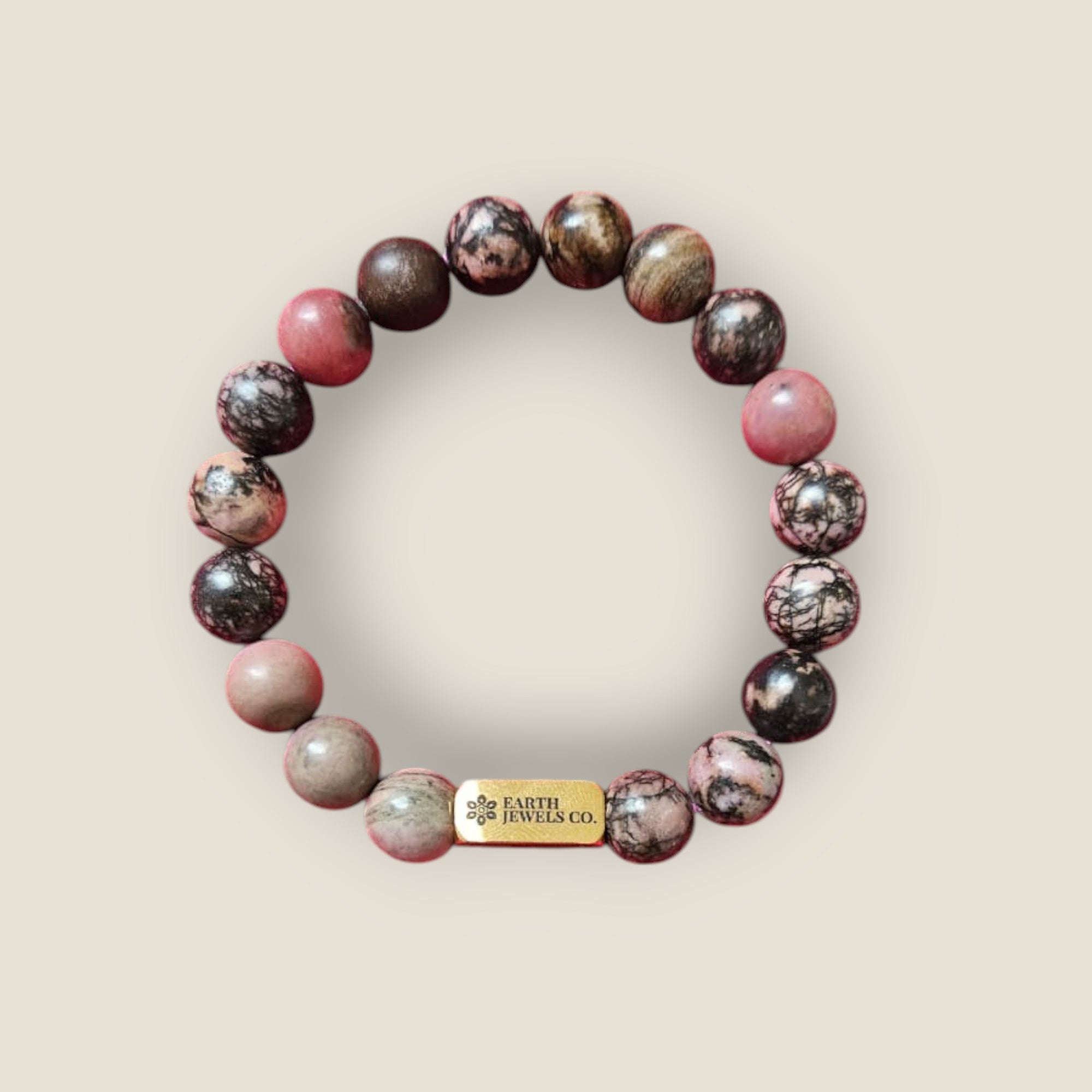 Signature Earth Jewels Co. Rhodonite Bracelet