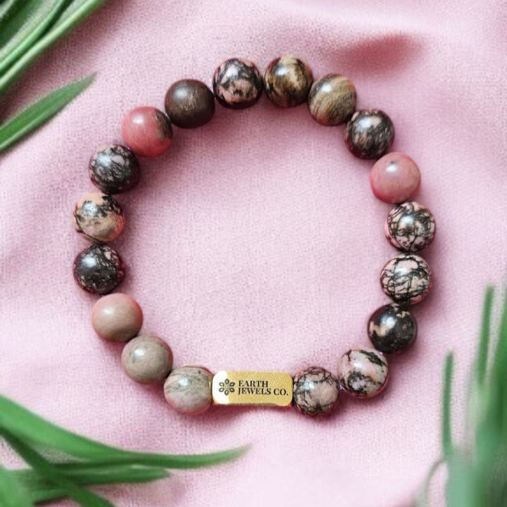 Signature Earth Jewels Co. Rhodonite Bracelet