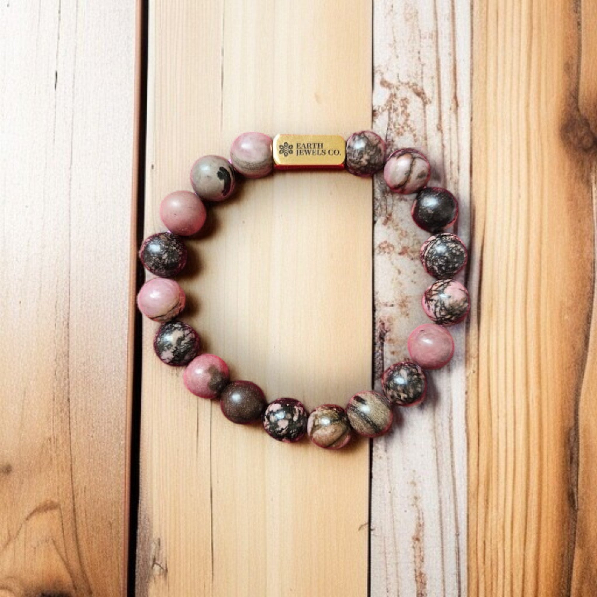 Signature Earth Jewels Co. Rhodonite Bracelet