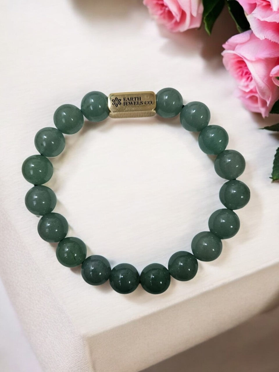 Signature Earth Jewels Co. Green Aventurine Bracelet