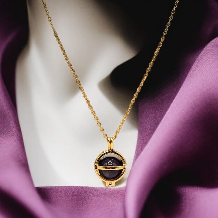 Stone Keeper Necklace with Amethyst