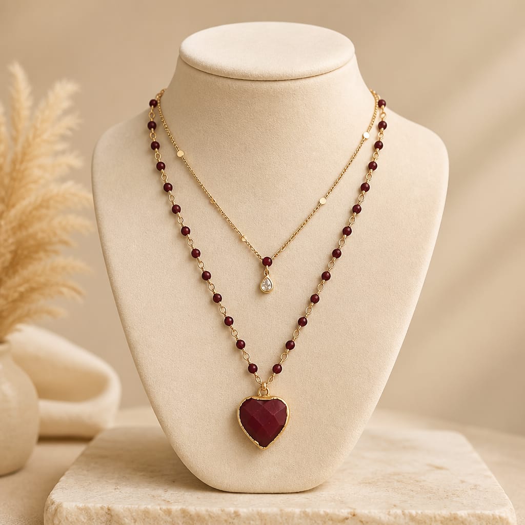 Amara Heart Necklace